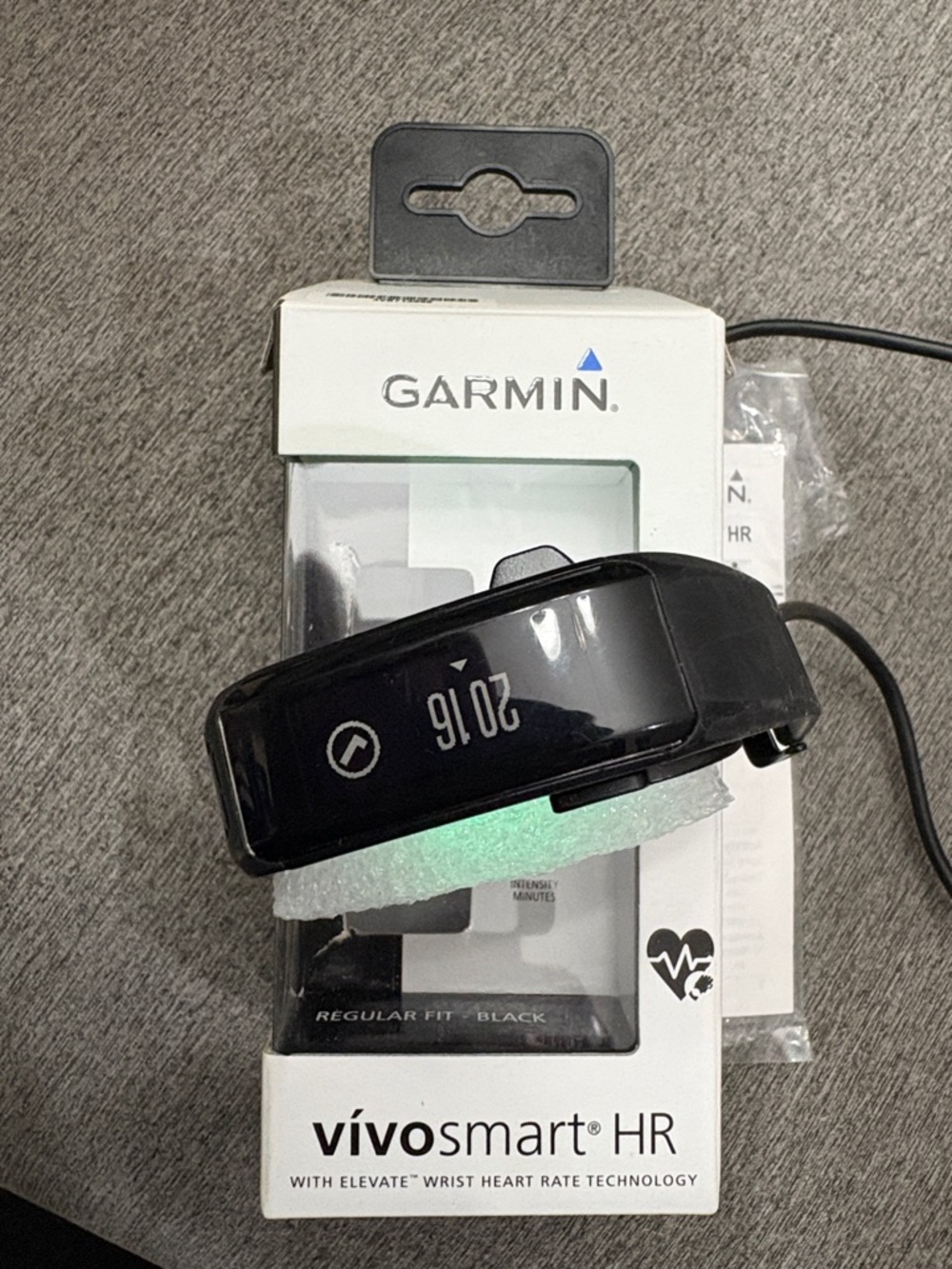 For Collectors vintage Garmin vívosmart HR Activity Band - Black